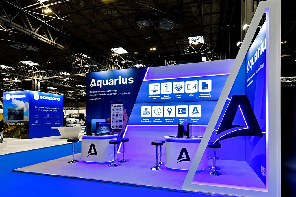 Aquarius exhibition stand, image 2