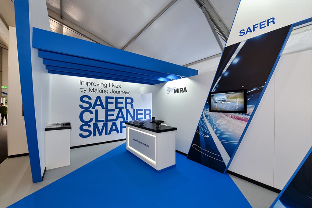 Horiba Mira exhibition stand, image 4
