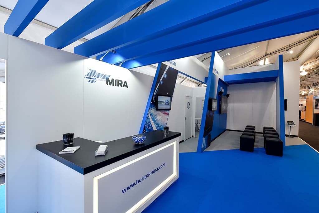 Horiba Mira exhibition stand, image 6