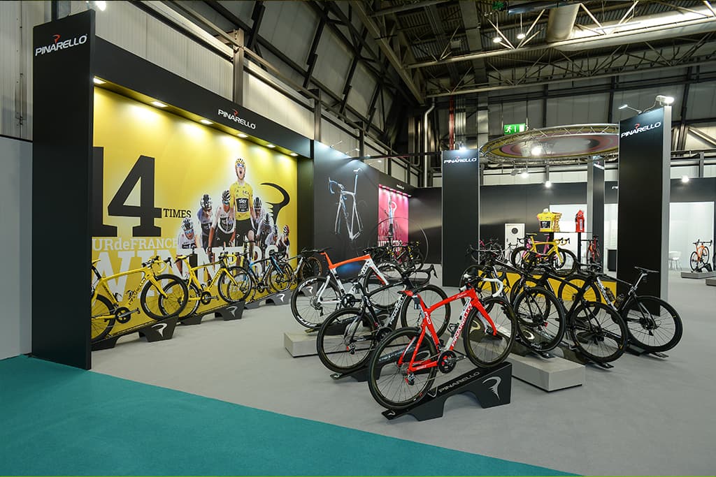 Pinarello exhibition stand