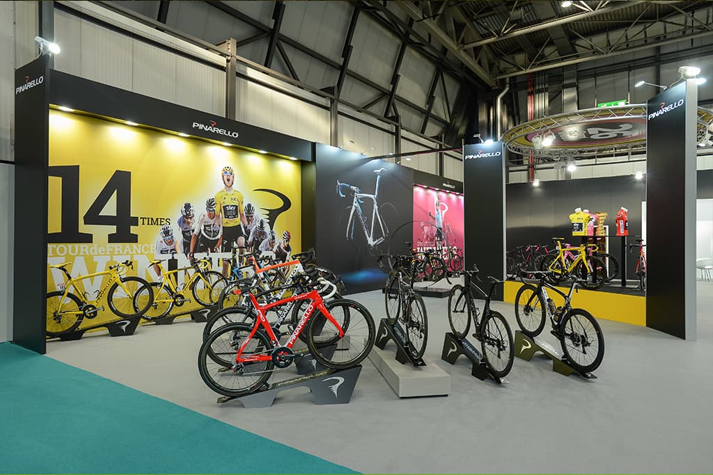 Pinarello exhibition stand, image 2