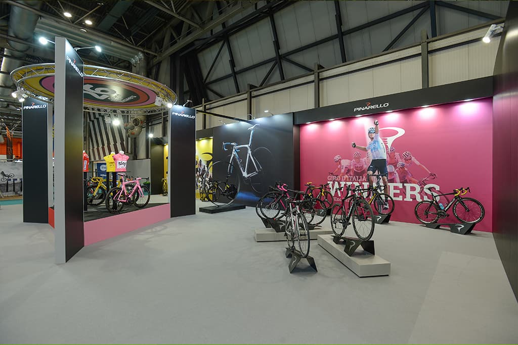 Pinarello exhibition stand, image 3