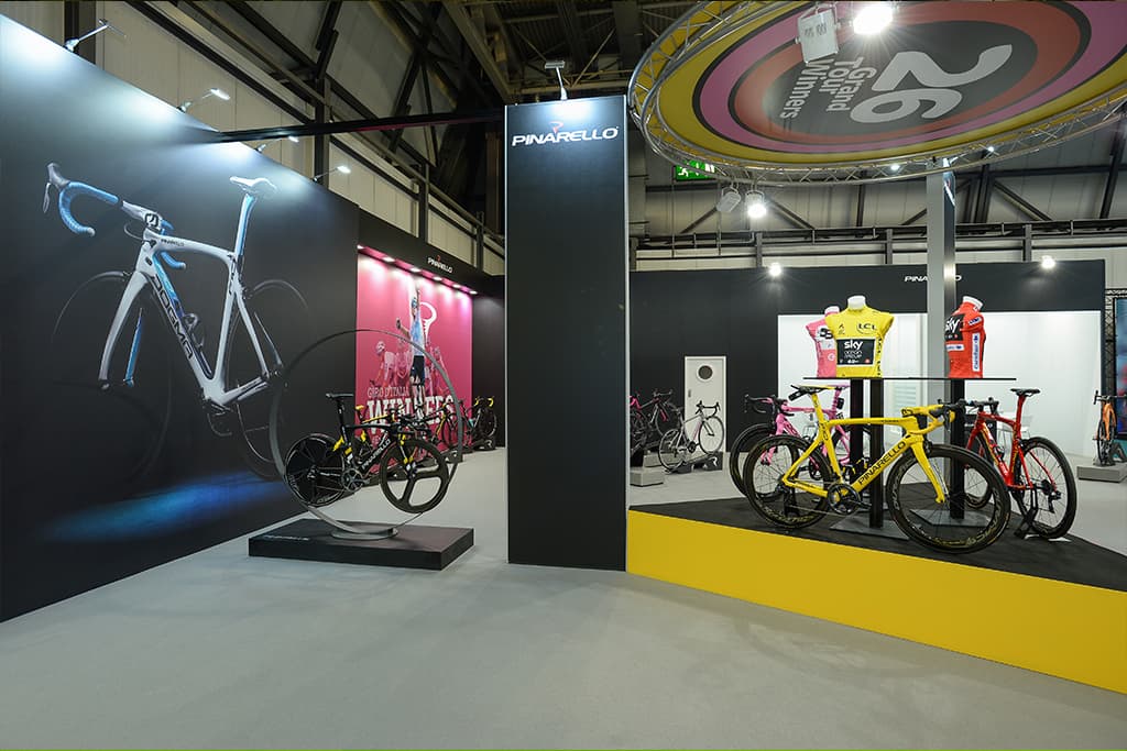 Pinarello exhibition stand, image 4